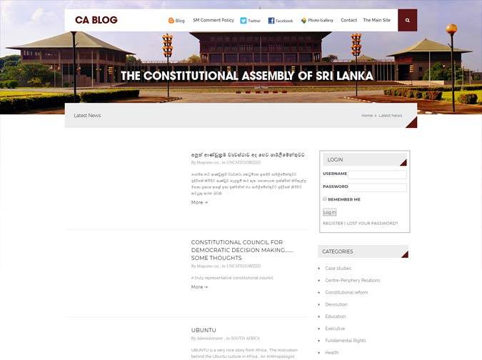Constitutional Assembly Blog
