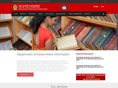 Department of Government Information