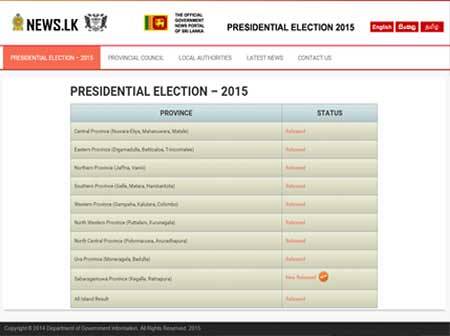 Department of Government Information - Election